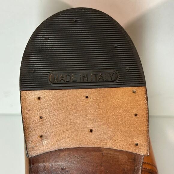 NEW HEELS Crockett & Jones x Polo Ralph Lauren Double Monk Strap England 10.5 D - Picture 12 of 12